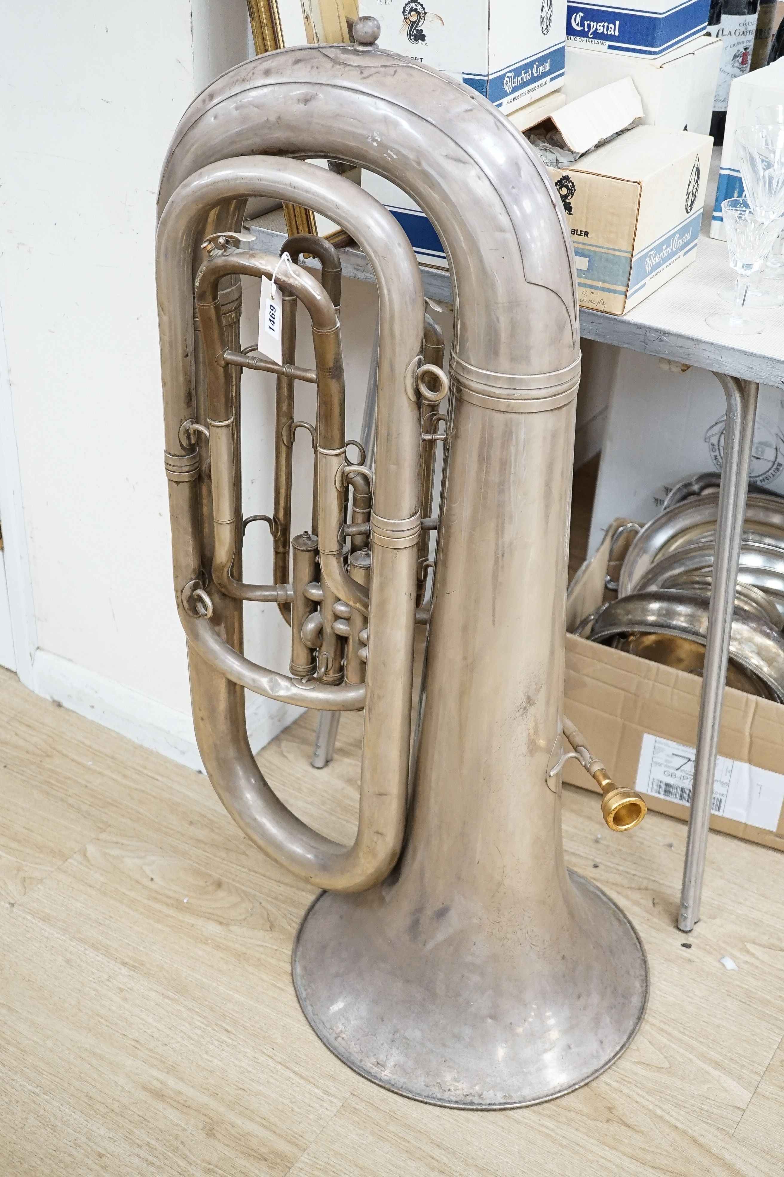 A Boosey & Co. Solbron tuba